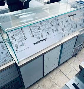 ΨΥΓΕΙΟ ΣΑΛΑΤΩΝ ΜΕ ΤΕΤΡΑΓΩΝΑ ΤΖΑΜΙΑ 188Χ84Χ135CM ΠΡΟΣΦΟΡΑ ΣΤΟΚ