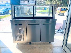 ΒΙΤΡΙΝΑ ΨΥΧΟΜΕΝΗ ΜΕ 2 ΠΟΡΤΕΣ ΨΥΓΕΙΟ 135Χ70Χ87CM ΕΚΘΕΣΙΑΚΟ ΣΤΟΚ