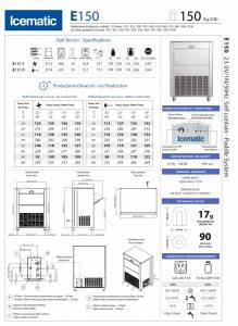 ΠΑΓΟΜΗΧΑΝΗ ΑΝΑΔΕΥΣΗΣ 142 ΚΙΛΩΝ E150 ICEMATIC