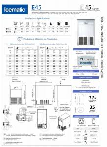 ΠΑΓΟΜΗΧΑΝΗ ΑΝΑΔΕΥΣΗΣ 45 ΚΙΛΩΝ E45 ICEMATIC