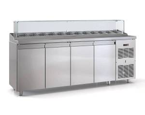 ΨΥΓΕΙΟ ΣΑΛΑΤΩΝ ΜΕ 4 ΠΟΡΤΕΣ 220X70X126 ID