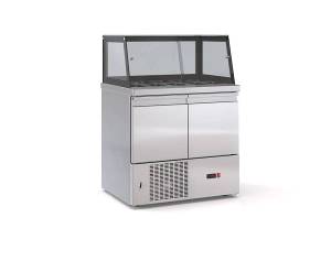 ΨΥΓΕΙΟ ΣΑΛΑΤΩΝ 2 ΠΟΡΤΕΣ ΜΕ ΜΗΧΑΝΗ ΚΑΤΩ 90X70X130 ID